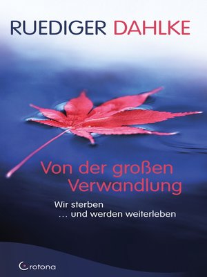 cover image of Von der großen Verwandlung